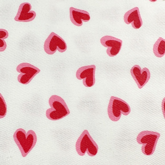 NEW Kate Spade BRUSHSTROKE HEARTS Shower Curtain - Picture 3 of 6